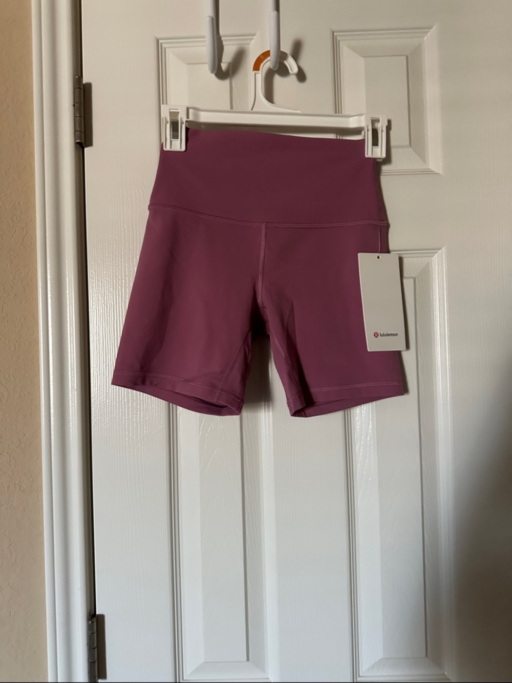 lululemon athletica Align HR short 6” color vivid plum size 4